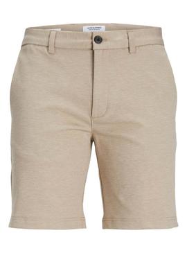 Bermudas Jack and Jones Marco Cooper Bege Para Homem.