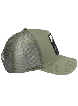 Touca Goorin Bros The Panther Verde para Homem Mulher.