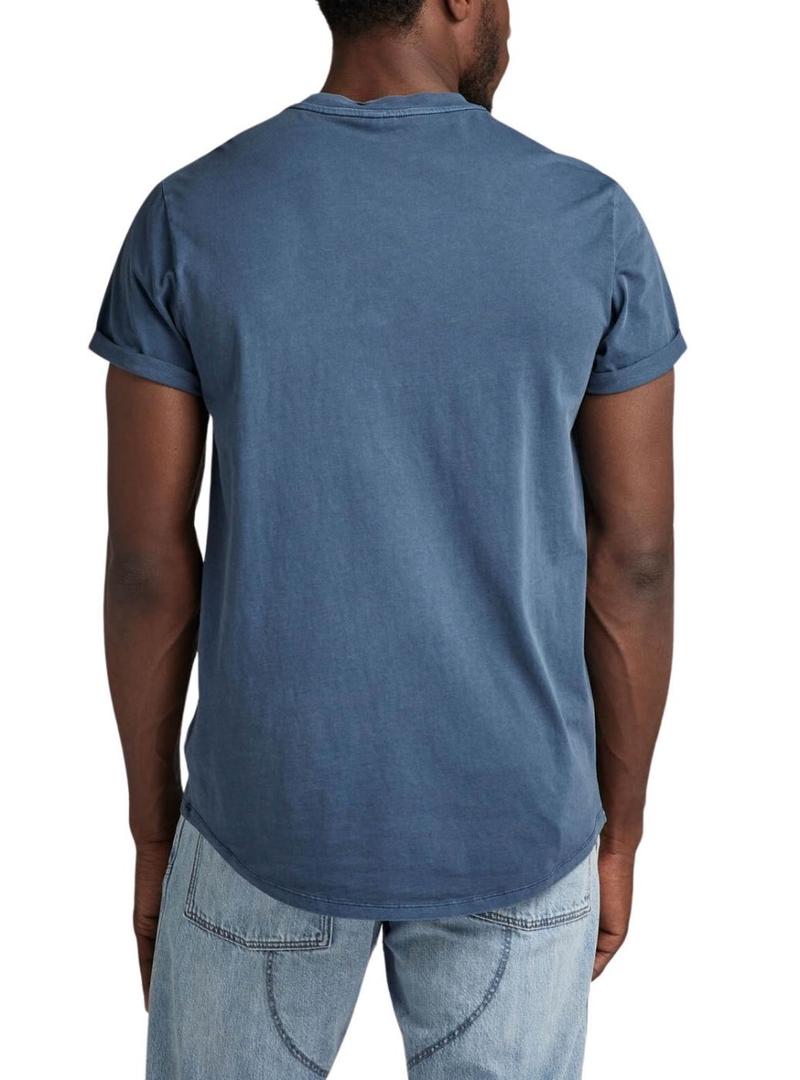 Camiseta G-Star Azul Compact para Homem.