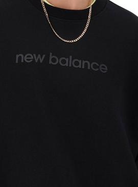 Moletom New Balance Hyper Density Preto Para Mulher.