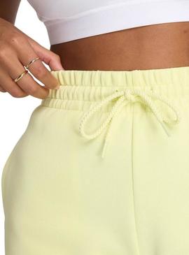 Short New Balance Density Amarelo para Mulheres