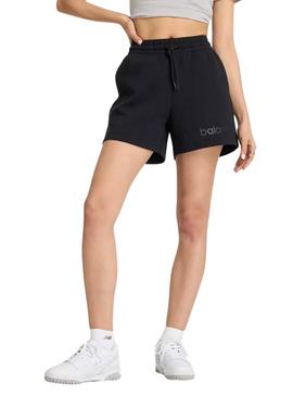 Short New Balance Density Preto Para Mulher