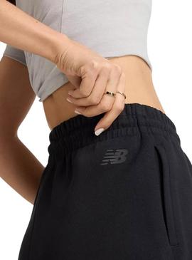 Short New Balance Density Preto Para Mulher