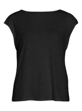 Camiseta Vila Vifiara Preta para Mulher