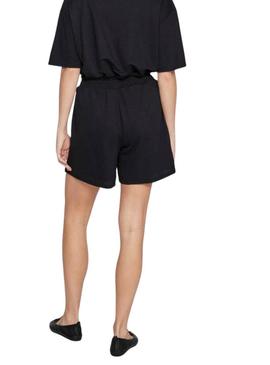 Shorts Vila Vicarmena Preto Para Mulher