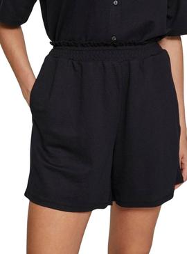 Shorts Vila Vicarmena Preto Para Mulher