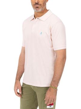  Polo El Pulpo Basic Rosa Para HombreCamisa Polo El Pulpo Basic Rosa Para Homem