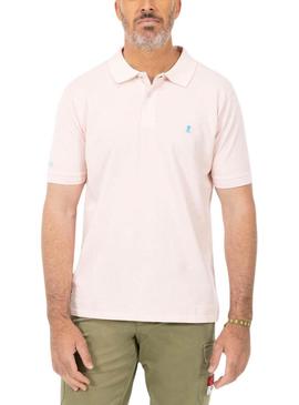  Polo El Pulpo Basic Rosa Para HombreCamisa Polo El Pulpo Basic Rosa Para Homem