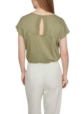 Top Vila Visyma Verde Para Mulher
