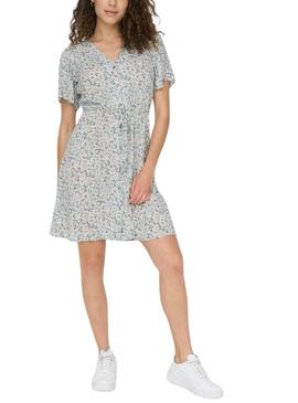 Vestido Only Evida Floral Para Mulher