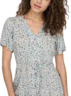 Vestido Only Evida Floral Para Mulher