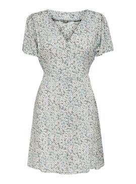 Vestido Only Evida Floral Para Mulher