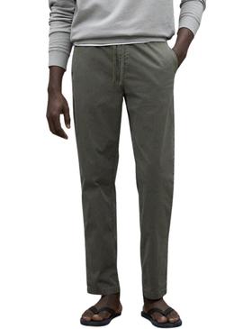 Calça verde Ecoalf Ethic para homem.
