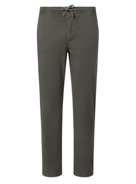 Calça verde Ecoalf Ethic para homem.