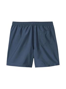 Calção Carhartt Chase azul para homens.