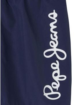 Fato de banho Pepe Jeans Logo marinho para menino