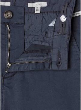 Calça Pepe jeans Junior slim chino azul infantil