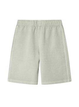 Bermudas Pepe Jeans Charles verde para crianças.