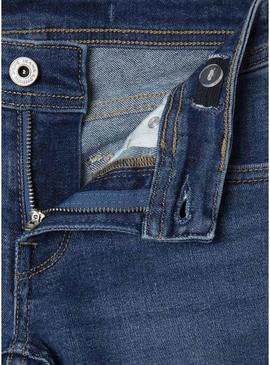 Bermudas Pepe Jeans Slim em denim azul para menino.