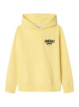  Sweatshirt Pepe Jeans Lewis amarelo para menino