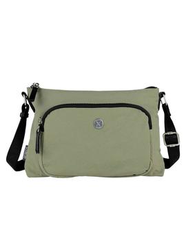 Bolsa transversal Munich Bloom Verde Para Mulher