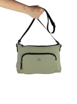 Bolsa transversal Munich Bloom Verde Para Mulher