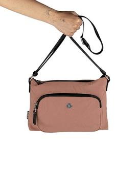 Bolsa transversal Munich Bloom rosa para mulheres