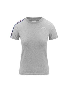 Camiseta Kappa Luise Cinza para Homem