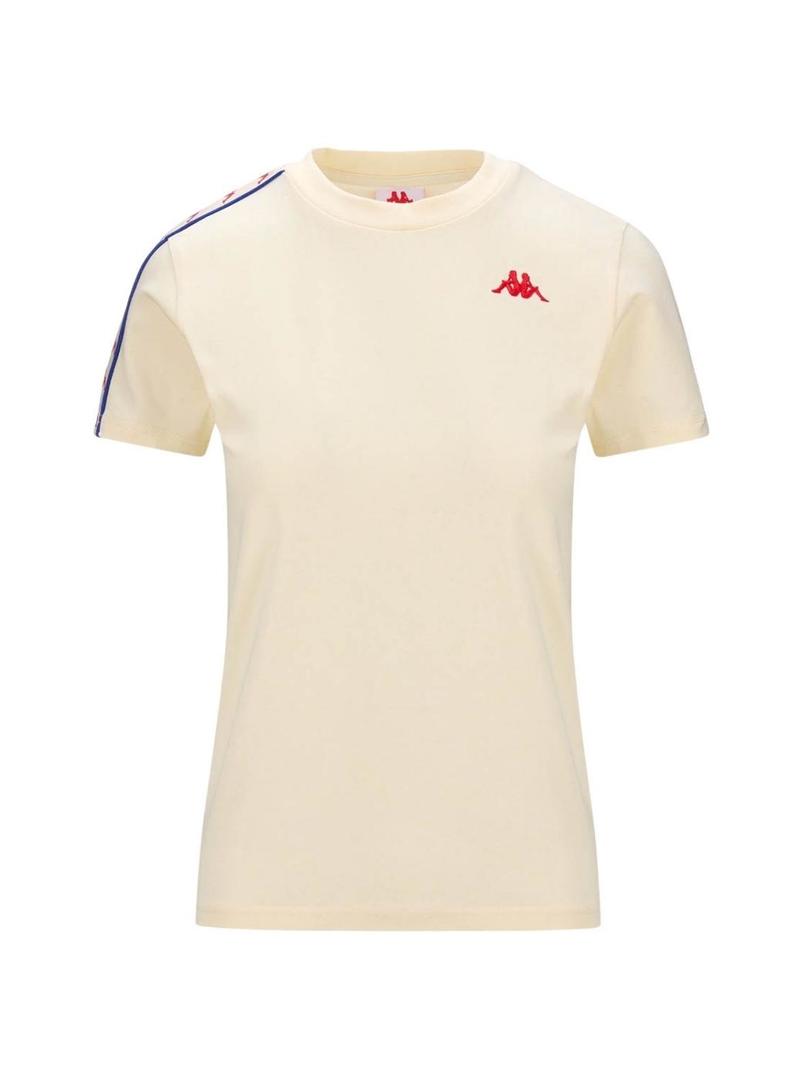 Camiseta Kappa Luise Bege para Mulher