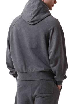 Moletom Kappa Lome Cinza Para Homem