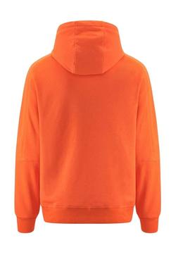 Moletom Kappa Giano Laranja Para Homem.