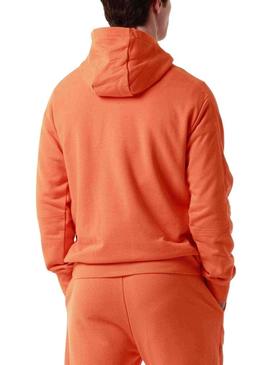 Moletom Kappa Giano Laranja Para Homem.