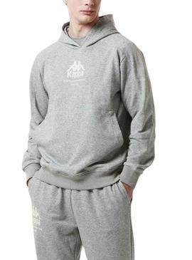 Moletom Kappa Giano Cinza Para Homem