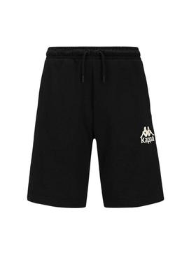 Bermudas Kappa Uppsala Pretas para Homens