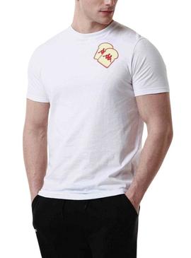 Camisa Kappa Lennox Branca para Homem