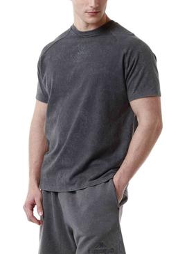 Camisa Kappa Lope Cinza Escuro Para Homem