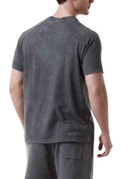 Camisa Kappa Lope Cinza Escuro Para Homem