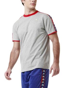 Camiseta Kappa Lilogt Cinza para Homem.