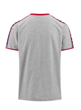 Camiseta Kappa Lilogt Cinza para Homem.
