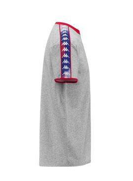 Camiseta Kappa Lilogt Cinza para Homem.