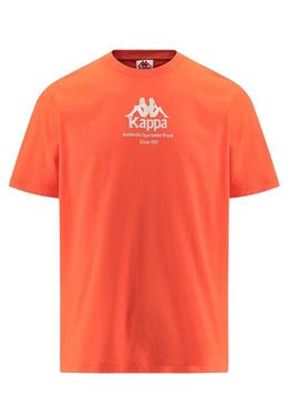 Camiseta Kappa Gastor Laranja para Homem.