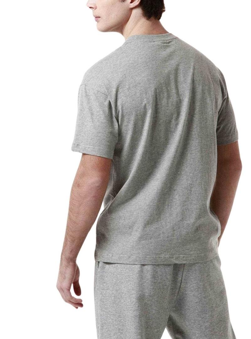 Camiseta Kappa Gastor para Homem Cinza