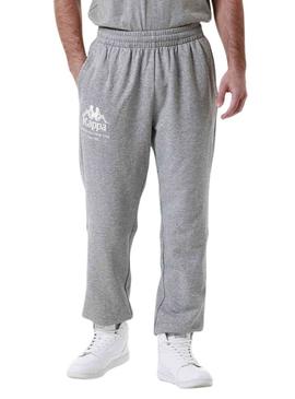 Jogger Kappa Giova Cinza Para Homem