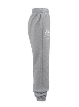 Jogger Kappa Giova Cinza Para Homem