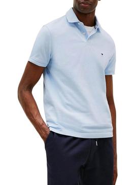Camisa Polo Tommy Hilfiger 1985 Azul para Homem
