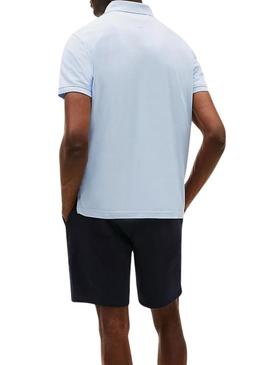 Camisa Polo Tommy Hilfiger 1985 Azul para Homem