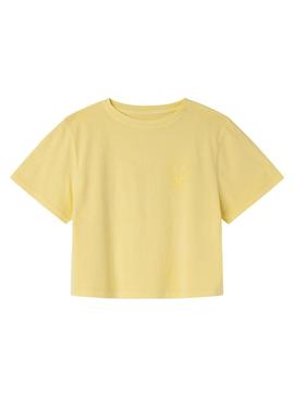 Camiseta Pepe Jeans Colette amarela para menina