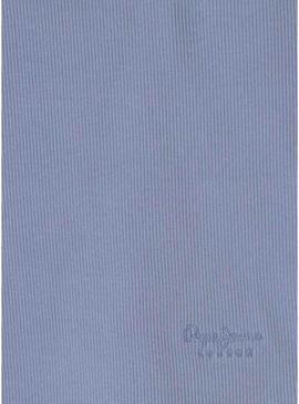 Camisa Pepe Jeans Mirella azul para menina.