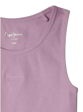 Camisa Pepe Jeans Jane rosa para menina.