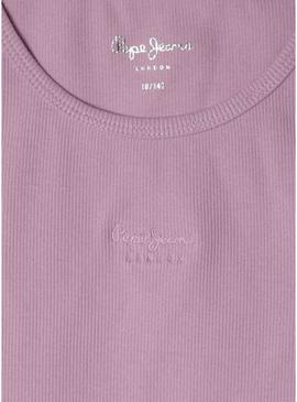 Camisa Pepe Jeans Jane rosa para menina.